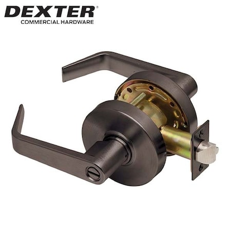 Dexter By Schlage C2000 PRIVACY REGULAR LEVER GRADE 2 UL LISTED 3 HOUR OIL RUBBED BRONZE DEX-C2000-PRIV-R-613